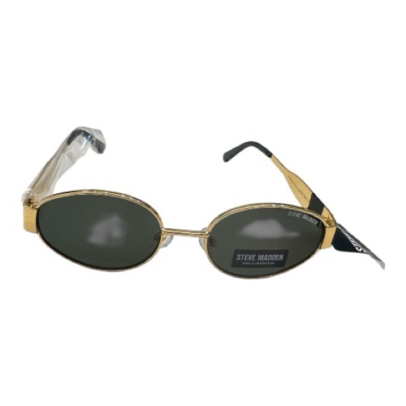Steve Madden Gold and Black Sunglasses - Picture 6 of 11